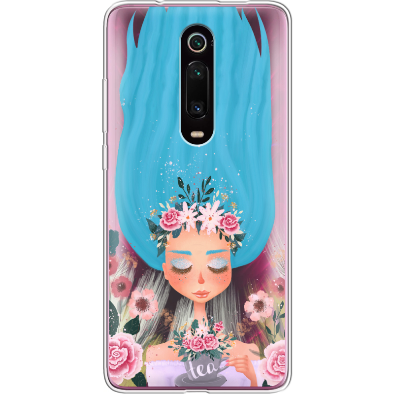 Прозрачный чехол Uprint Xiaomi Mi 9T / Mi 9T Pro Blue Hair