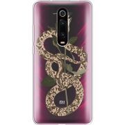 Прозрачный чехол Uprint Xiaomi Mi 9T / Mi 9T Pro Glamor Snake
