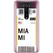 Прозрачный чехол Uprint Xiaomi Mi 9T / Mi 9T Pro Ticket Miami