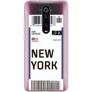 Прозрачный чехол Uprint Xiaomi Mi 9T / Mi 9T Pro Ticket New York