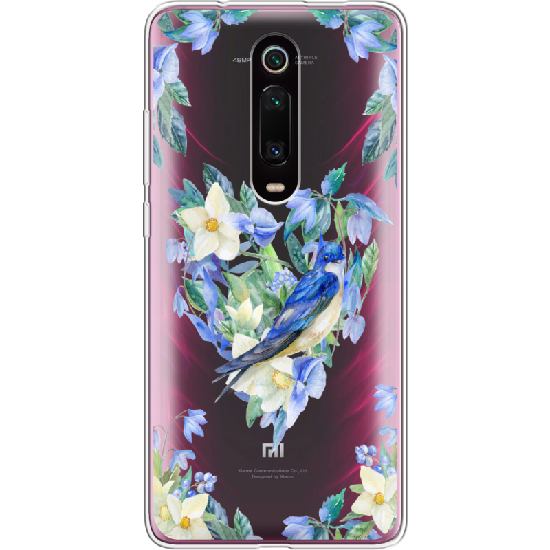 Прозрачный чехол Uprint Xiaomi Mi 9T / Mi 9T Pro Spring Bird