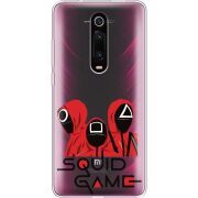 Прозрачный чехол Uprint Xiaomi Mi 9T / Mi 9T Pro siquid game люди в красном