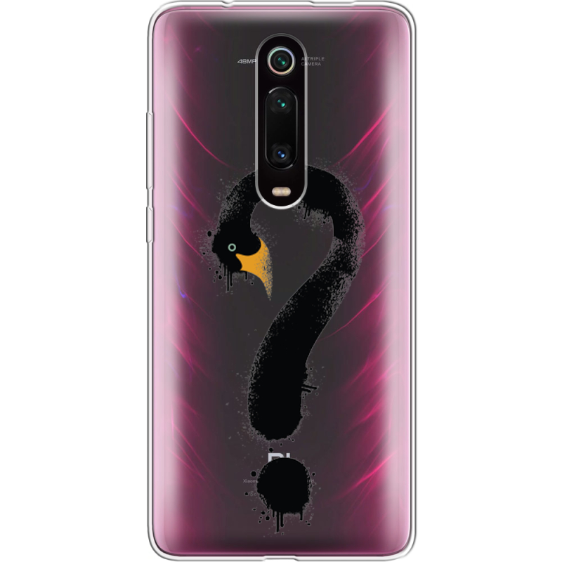 Прозрачный чехол Uprint Xiaomi Mi 9T / Mi 9T Pro Swan question