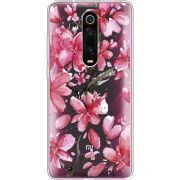Прозрачный чехол Uprint Xiaomi Mi 9T / Mi 9T Pro Pink Magnolia