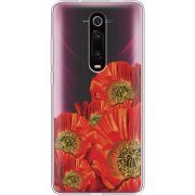 Прозрачный чехол Uprint Xiaomi Mi 9T / Mi 9T Pro Red Poppies