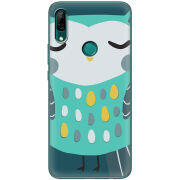 Чехол Uprint Huawei P Smart Z Green Owl