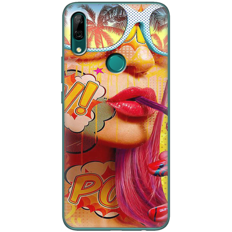 Чехол Uprint Huawei P Smart Z Yellow Girl Pop Art