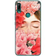 Чехол Uprint Huawei P Smart Z Girl in Flowers