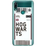 Прозрачный чехол Uprint Huawei P Smart Z Ticket Hogwarts