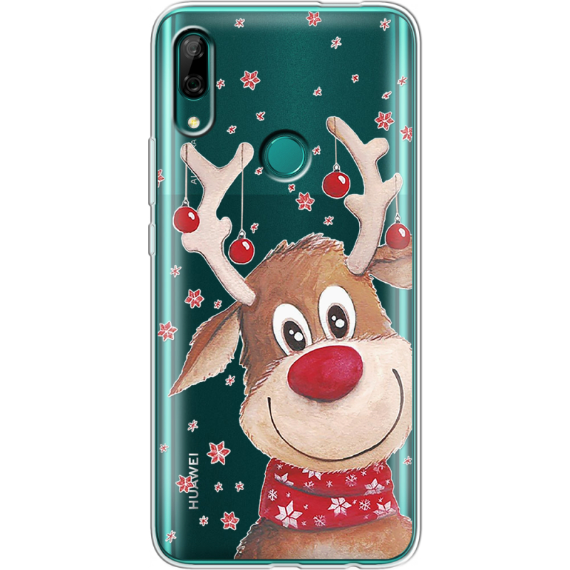 Прозрачный чехол Uprint Huawei P Smart Z Winter Deer