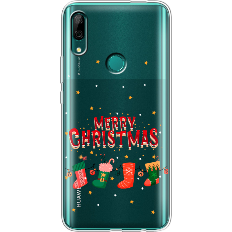 Прозрачный чехол Uprint Huawei P Smart Z Merry Christmas