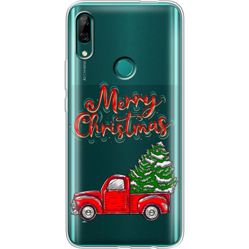 Прозрачный чехол Uprint Huawei P Smart Z Holiday Car