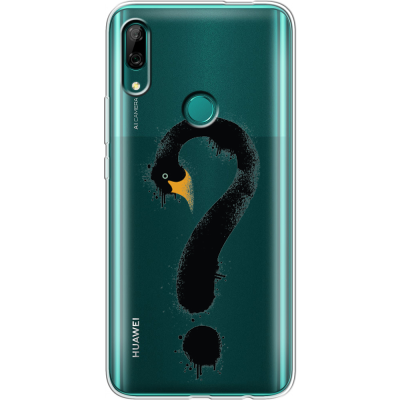 Прозрачный чехол Uprint Huawei P Smart Z Swan question