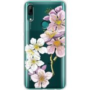 Прозрачный чехол Uprint Huawei P Smart Z Cherry Blossom