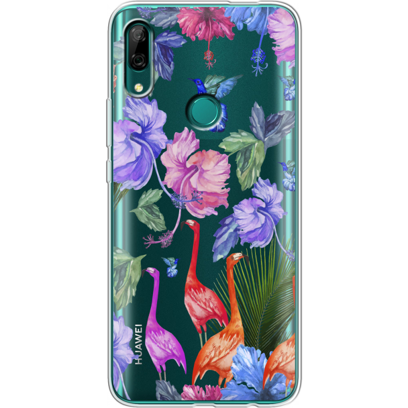 Прозрачный чехол Uprint Huawei P Smart Z Flamingo