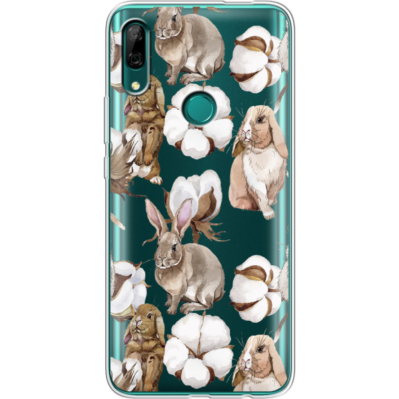 Прозрачный чехол Uprint Huawei P Smart Z Cotton and Rabbits