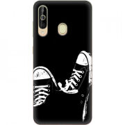 Чехол Uprint Samsung A6060 Galaxy A60 Black Sneakers