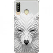 Чехол Uprint Samsung A6060 Galaxy A60 White Wolf