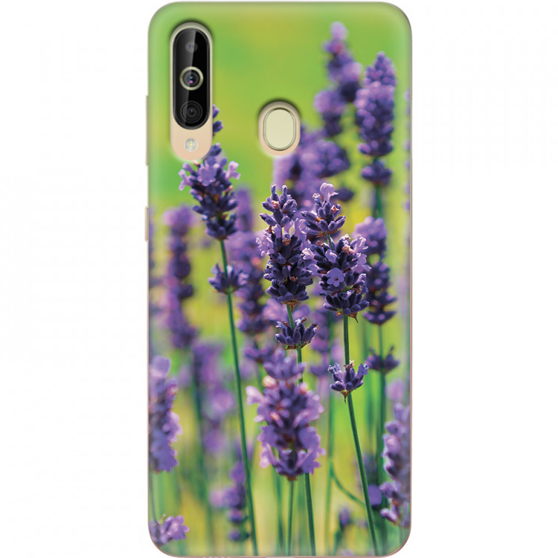 Чехол Uprint Samsung A6060 Galaxy A60 Green Lavender