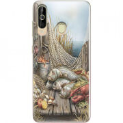 Чехол Uprint Samsung A6060 Galaxy A60 Удачная рыбалка