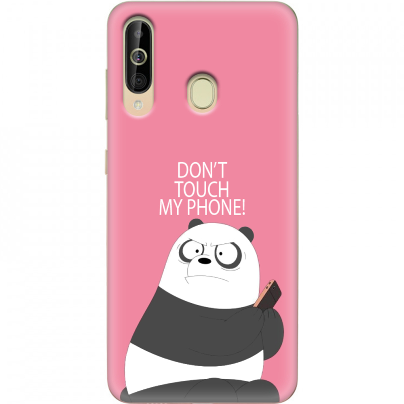 Чехол Uprint Samsung A6060 Galaxy A60 Dont Touch My Phone Panda