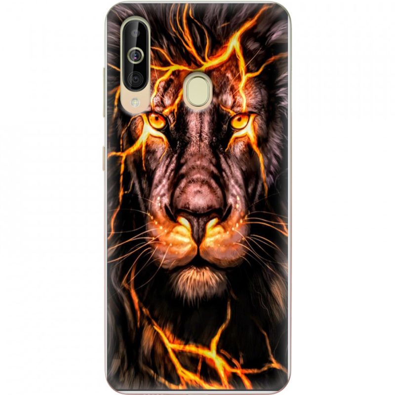 Чехол Uprint Samsung A6060 Galaxy A60 Fire Lion