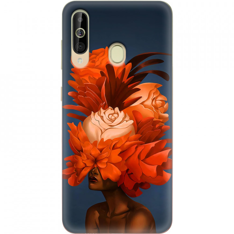 Чехол Uprint Samsung A6060 Galaxy A60 Exquisite Orange Flowers