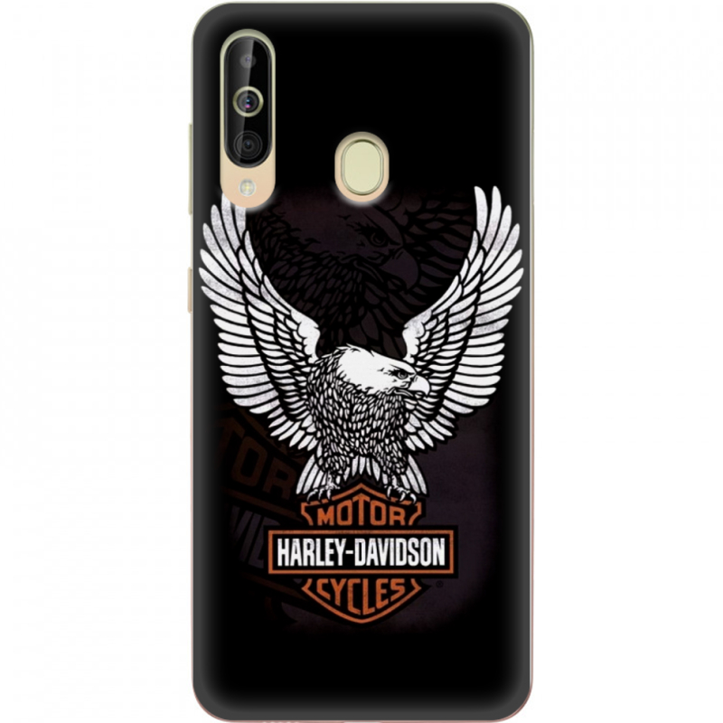 Чехол Uprint Samsung A6060 Galaxy A60 Harley Davidson and eagle