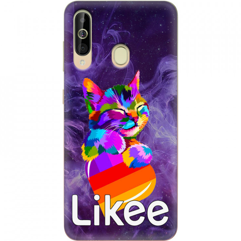 Чехол Uprint Samsung A6060 Galaxy A60 Likee Cat