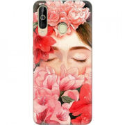Чехол Uprint Samsung A6060 Galaxy A60 Girl in Flowers