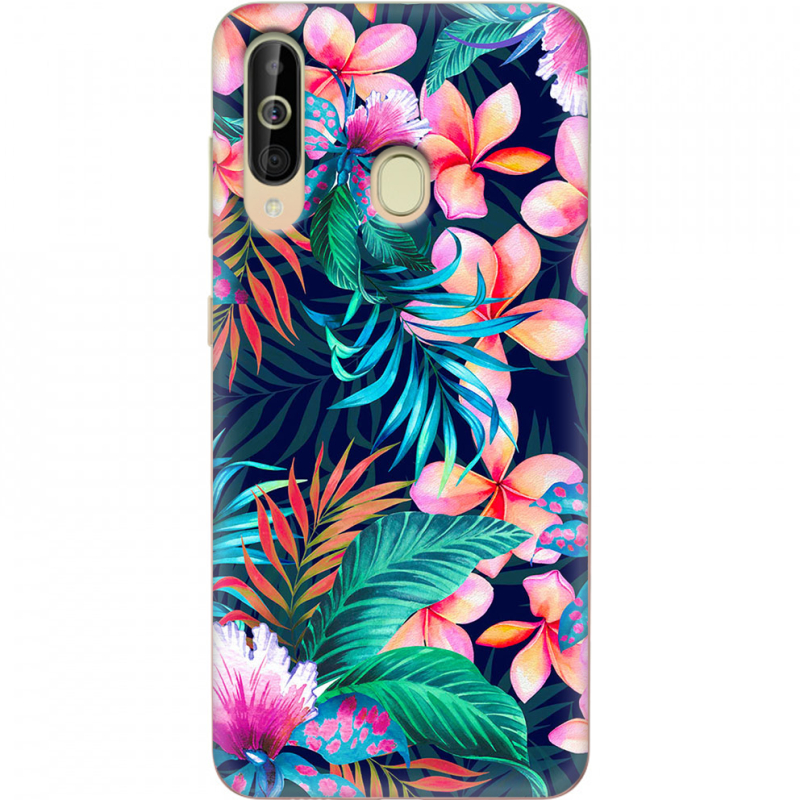 Чехол Uprint Samsung A6060 Galaxy A60 flowers in the tropics