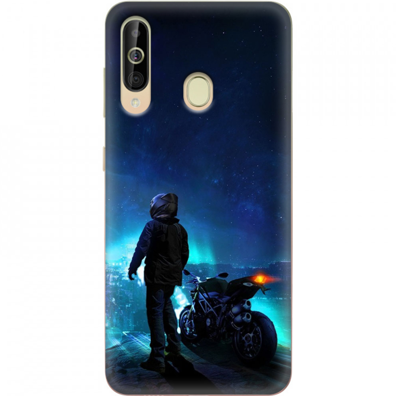 Чехол Uprint Samsung A6060 Galaxy A60 Motorcyclist