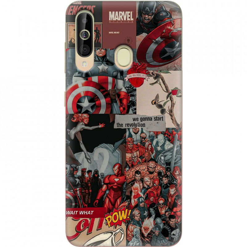 Чехол Uprint Samsung A6060 Galaxy A60 Marvel Avengers