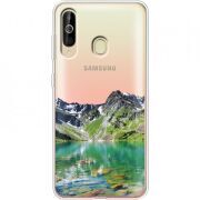 Прозрачный чехол Uprint Samsung A6060 Galaxy A60 Green Mountain