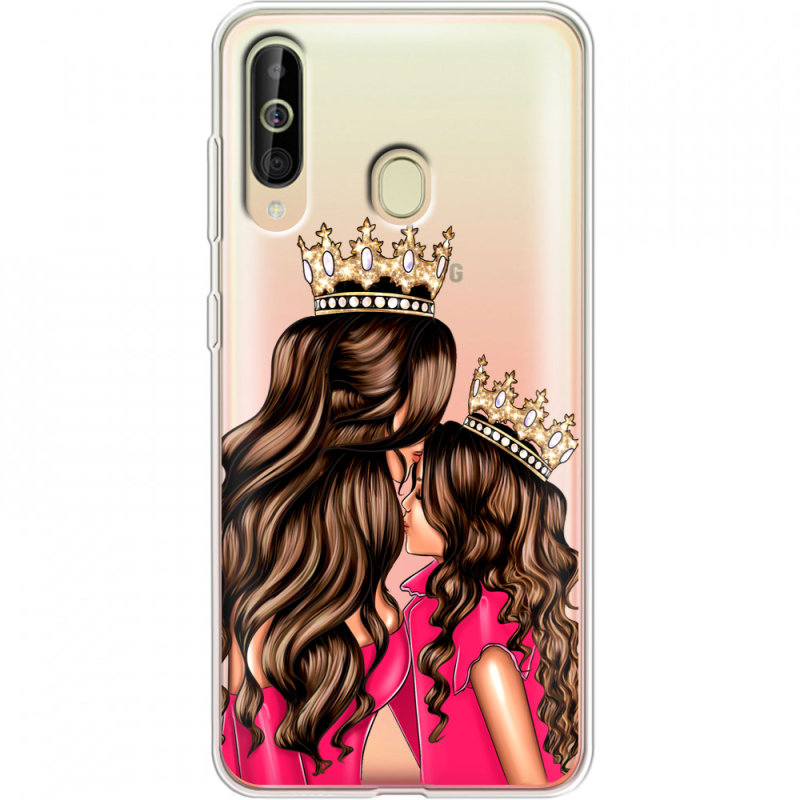 Прозрачный чехол Uprint Samsung A6060 Galaxy A60 Queen and Princess