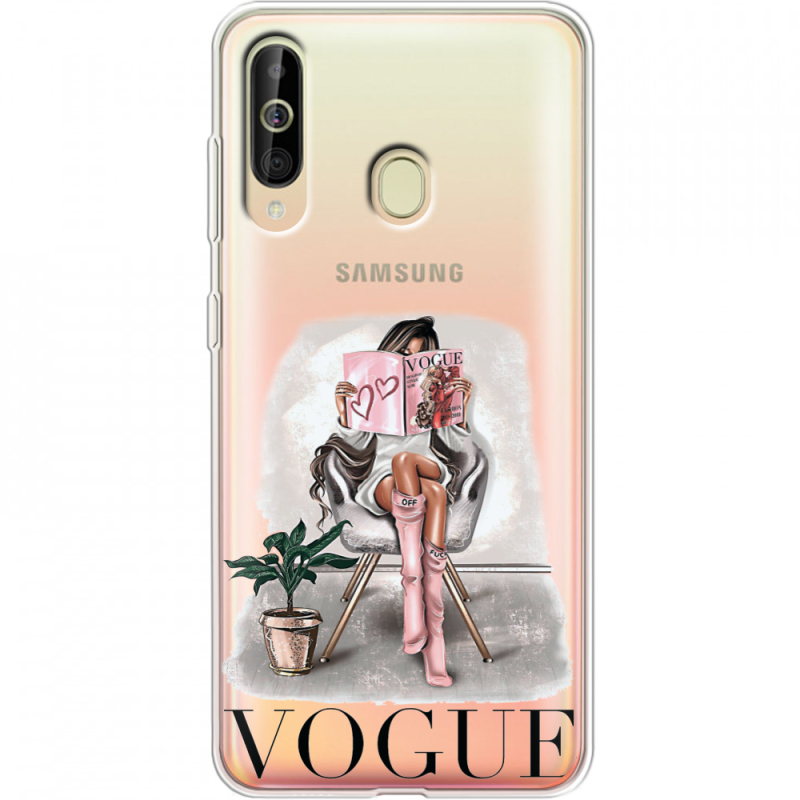 Прозрачный чехол Uprint Samsung A6060 Galaxy A60 VOGUE