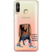 Прозрачный чехол Uprint Samsung A6060 Galaxy A60 Motivation