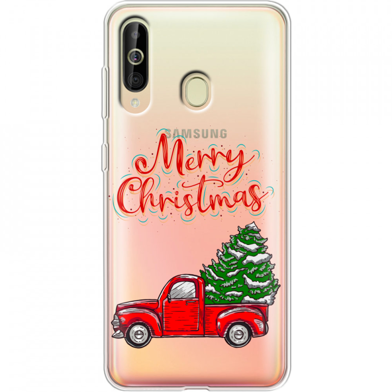 Прозрачный чехол Uprint Samsung A6060 Galaxy A60 Holiday Car