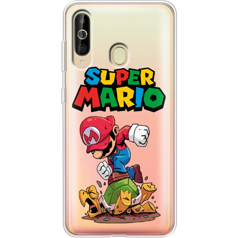 Прозрачный чехол Uprint Samsung A6060 Galaxy A60 Super Mario