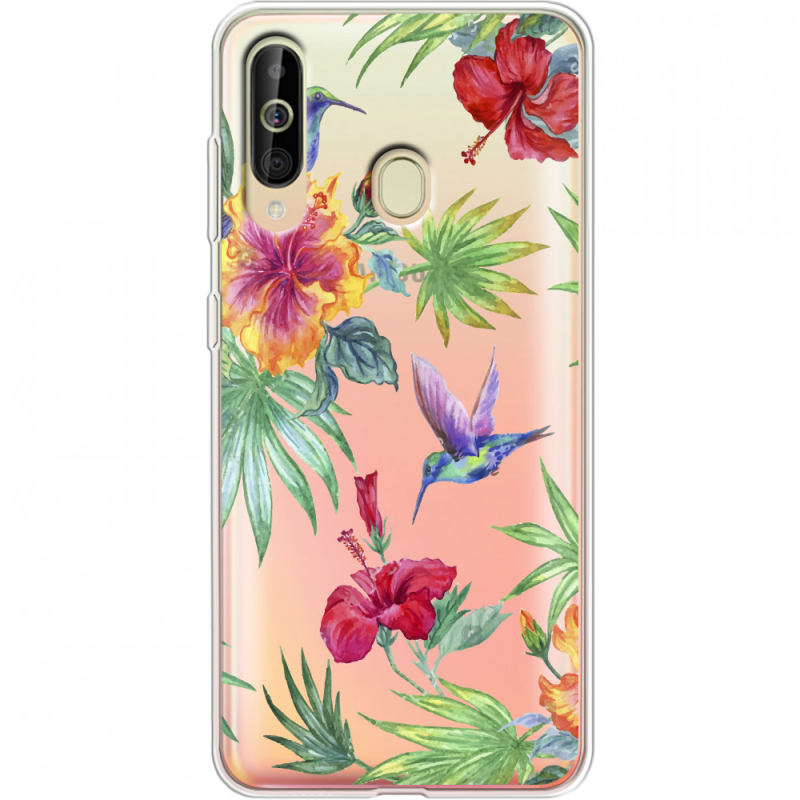 Прозрачный чехол Uprint Samsung A6060 Galaxy A60 Tropical