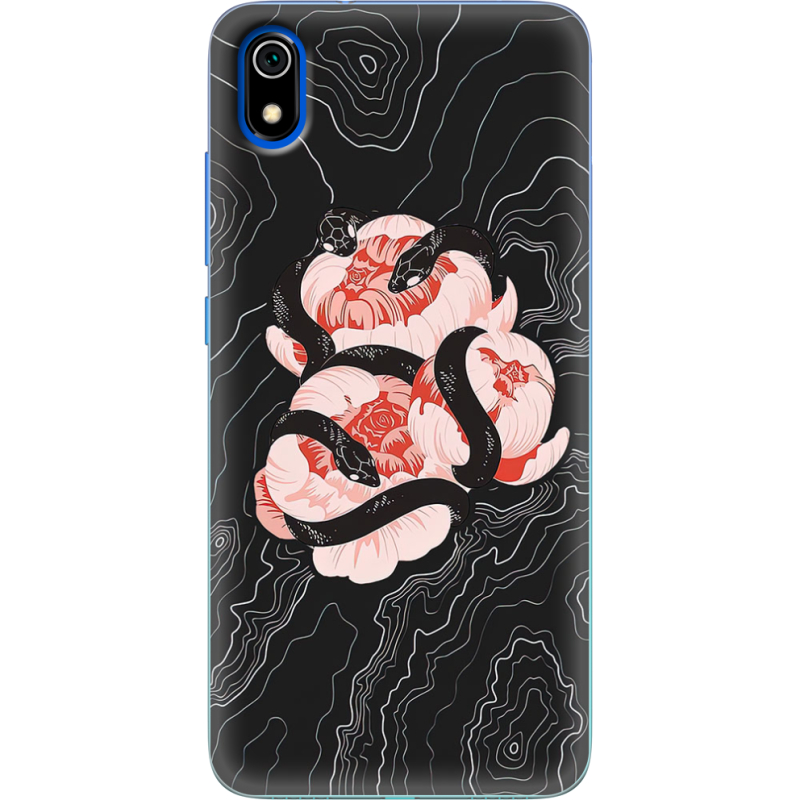 Чехол Uprint Xiaomi Redmi 7A Snake Rose