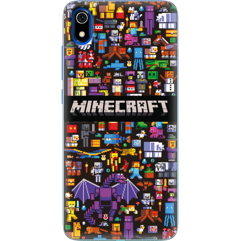 Чехол Uprint Xiaomi Redmi 7A Minecraft Mobbery