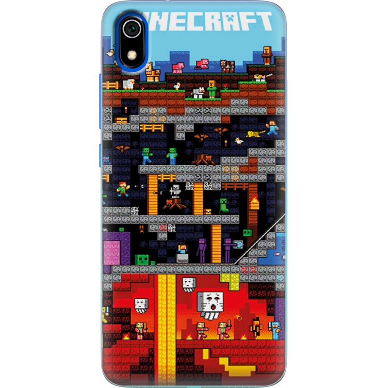 Чехол Uprint Xiaomi Redmi 7A Minecraft Lode Runner