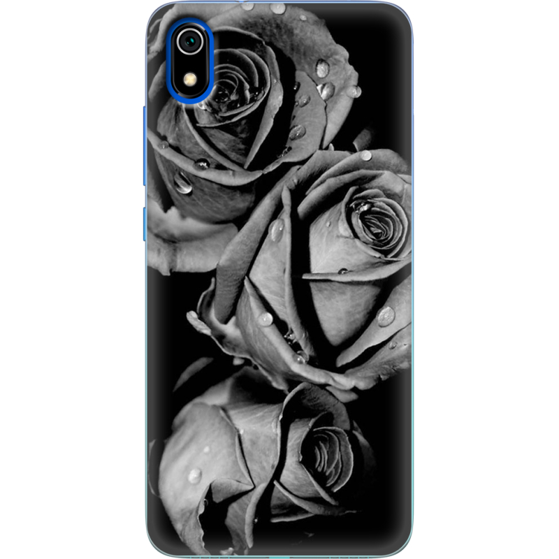 Чехол Uprint Xiaomi Redmi 7A Black and White Roses