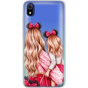 Прозрачный чехол Uprint Xiaomi Redmi 7A Mouse Girls