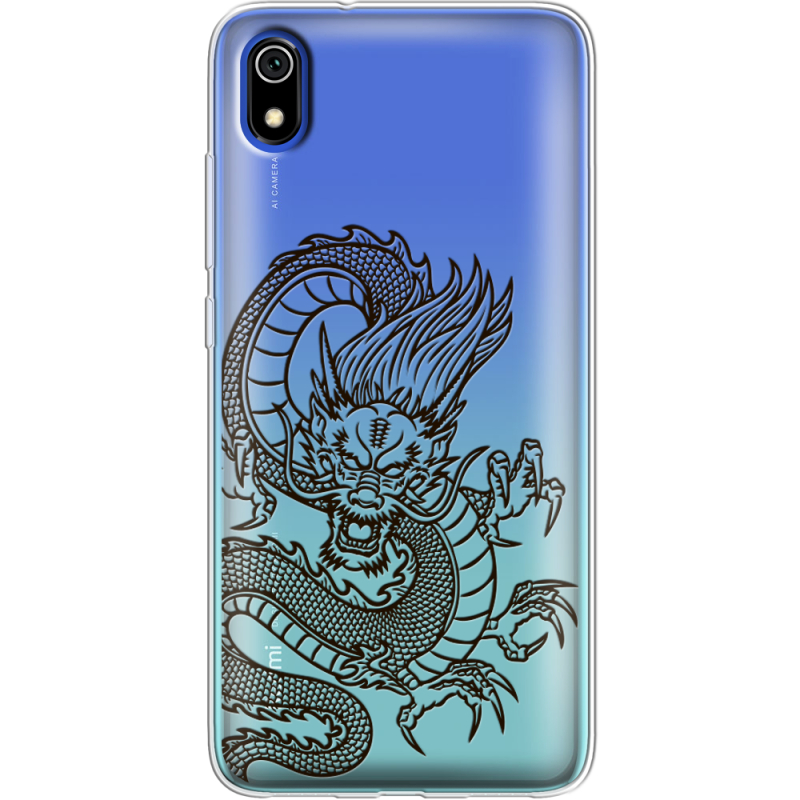 Прозрачный чехол Uprint Xiaomi Redmi 7A Chinese Dragon