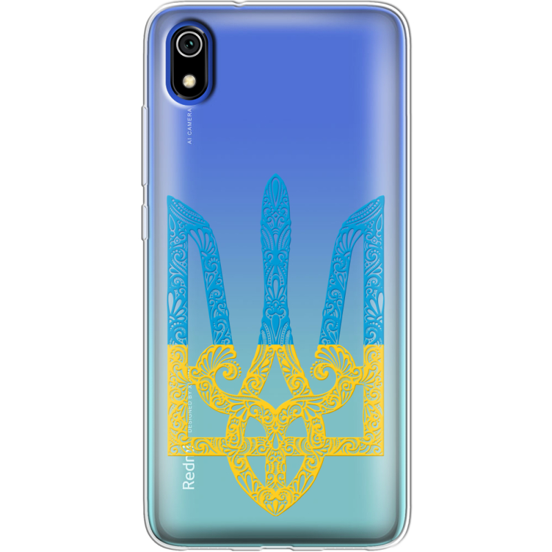 Прозрачный чехол Uprint Xiaomi Redmi 7A Gold Trident