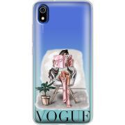 Прозрачный чехол Uprint Xiaomi Redmi 7A VOGUE