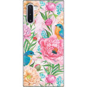 Чехол Uprint Samsung N970 Galaxy Note 10 Birds in Flowers