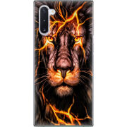 Чехол Uprint Samsung N970 Galaxy Note 10 Fire Lion